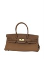 Hermes сумка Shoulder 42 см кожа того кэмел золото СК-00717