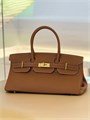 Hermes сумка Shoulder 42 см кожа того кэмел золото СК-00717