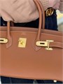 Hermes сумка Shoulder 42 см кожа того кэмел золото СК-00717
