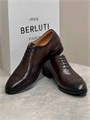 Berluti туфли оксфорды с декоративной перфорацией на кожаной подошве ОК-2355