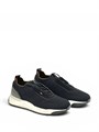 SANTONI кроссовки текстиль черные ОС-01731