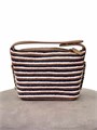 CHANEL Сумка Hobo Clutch текстильная коричневая золото СК-01644