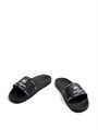 BALENCIAGA шлепанцы черные с белыми надписями ОЛ-2423