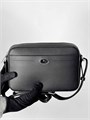 BURBERRY мессенджер Knight Stamp кожа того круглый логотип черный МС-01547