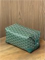 GOYARD несессер Bowling канва монограмма зеленая НС-00929