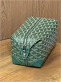 GOYARD несессер Bowling канва монограмма зеленая НС-00929