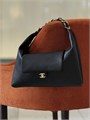 CHANEL сумка с клапаном большая черная золото СК-01203