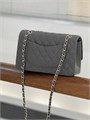 CHANEL сумка 25 см кожа икра серая золото СК-00946