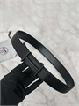 HERMES ремень 32 мм двухсторонний того черный РМ-8371