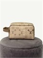 LV несессер Dopp Kit 1 молнии ручка сбоку канва монограмма бежевый НС-01717