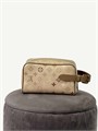 LV несессер Dopp Kit 1 молнии ручка сбоку канва монограмма бежевый НС-01717