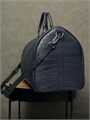 LV дорожная сумка 55 см крокодил синяя ДС-1619