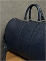 LV дорожная сумка 55 см крокодил синяя ДС-1619