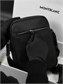 MONTBLANC мессенджер черный лазерная кожа МС-0621