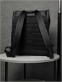 DIOR рюкзак черная кожа того с фирменным тиснением бренда РК-0280