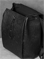 DIOR рюкзак черная кожа того с фирменным тиснением бренда РК-0280