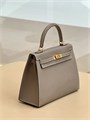 HERMES сумка Kelly кожа Эпсом 25 см этуп золото СК-00726
