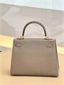 HERMES сумка Kelly кожа Эпсом 25 см этуп золото СК-00726