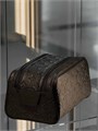LV несессер Dopp Kit две молнии кожа черный тиснение монограмм НС-0385