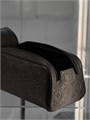 LV несессер Dopp Kit две молнии кожа черный тиснение монограмм НС-0385