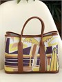 HERMES сумка Garden текстиль кэмел СК-00442