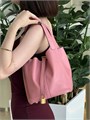 HERMES Picotin сумка 22 см гладкая розовая кожа золото СК-00513