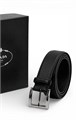 PRADA ремень брючный черный РМ-00092