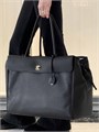 CHANEL сумка Shopping кожа того черная золото СК-01546