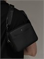 MONTBLANC мессенджер кожа сафьяно черный МС-2587