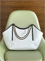 CHANEL сумка Cabas из рафии белая золото СК-01659