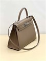 HERMES Kelly 28 см сумка этуп серебро СК-00508