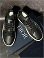 DIOR кеды черные цветная фирменная надпись сбоку ОС-2130
