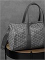 GOYARD дорожная сумка 40 см канва с кожаными ручками серый ДС-00086