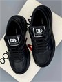 DOLCE&GABBANA кеды черные лого на язычке ОС-2258