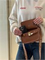 HERMES сумка Jypsiere mini кожа свифт кэмел золото СК-00617