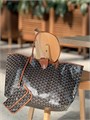 GOYARD сумка шоппер коричневая 40см СК-01092
