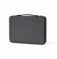 GOYARD папка широкая с ручкой сверху серая ПК-0020