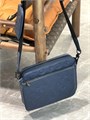 LV мессенджер Trio синяя кожа теснение монограмм МС-2501