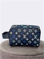 LV несессер Locker Dopp 1 молния ручка сбоку кожа монограмма синий НС-01715