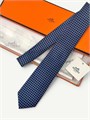 HERMES галстук синий ГЛ-00121