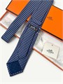 HERMES галстук синий ГЛ-00121