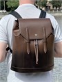 MONTBLANC рюкзак гладкая кожа с клапаном градиент коричневый РК-01305