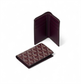 GOYARD визитница книжкой бордовая ВЗ-00013