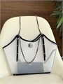 CHANEL сумка пляжная прозрачная белая СК-01713