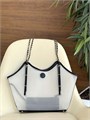 CHANEL сумка пляжная прозрачная белая СК-01713