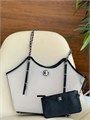 CHANEL сумка пляжная прозрачная белая СК-01713