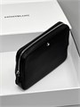 MONTBLANC  мессенджер черная твердая кожа МС-2584