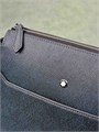 MONTBLANC мессенджер кожа софьяно темно-синий МС-01641