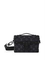 LV мессенджер Сумка Soul Trunk канва серая монограмма МС-1512
