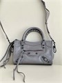 BALENCIAGA сумка Le City Mini мятая кожа серая СК-01512